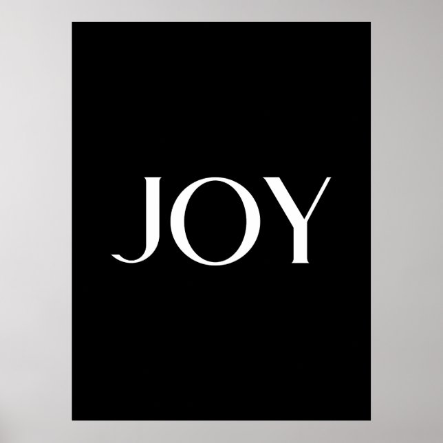 Modern, Minimalist, Elegant and Customisable  Poster (Front)