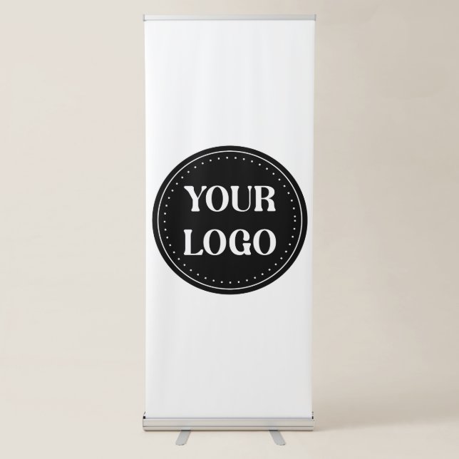 Modern, Minimalist, Elegant and Customisable  Retractable Banner (Front)