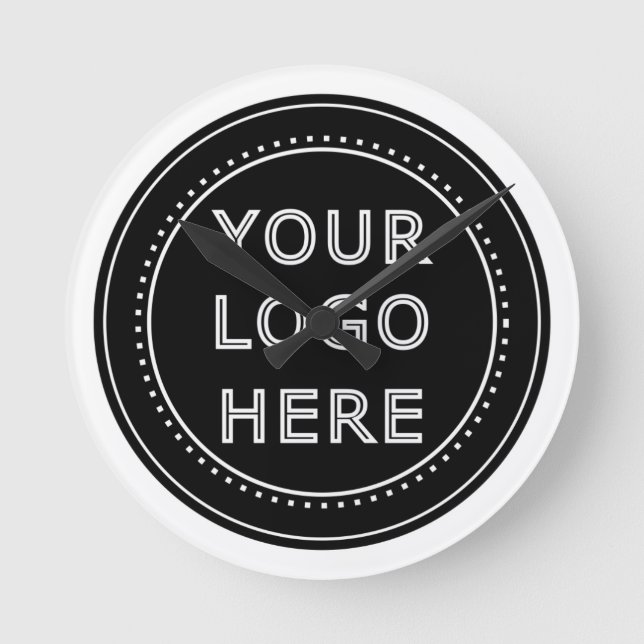 Modern, Minimalist, Elegant and Customisable  Round Clock (Front)