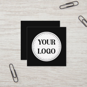 Modern, Minimalist, Elegant and Customisable Square Business Card