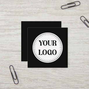 Modern, Minimalist, Elegant and Customisable Square Business Card