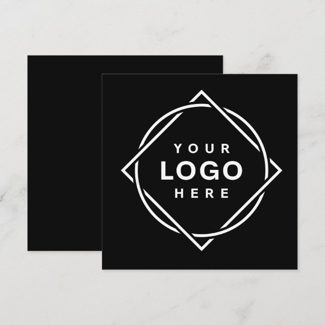 Modern, Minimalist, Elegant and Customisable  Thank You Card (Front/Back)