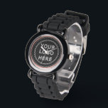 Modern, Minimalist, Elegant and Customisable  Watch<br><div class="desc">EVERYONE CAN USE THIS DESIGN.You are free to add,  edit,  or resize the logo,  photo,  text,  and colours as you choose.Many thanks.</div>