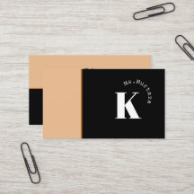 Modern Minimalist Elegant Business Card