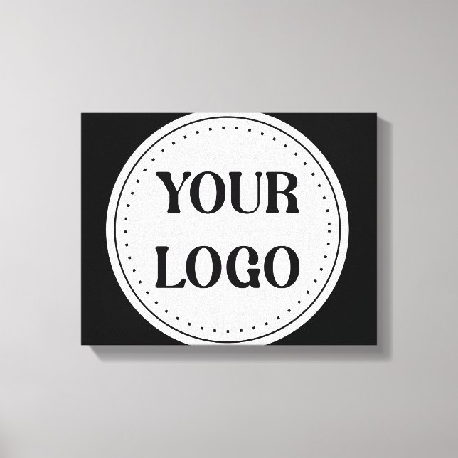 Modern, Minimalist, Elegant & Customisable Canvas Print (Front)