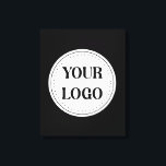 Modern, Minimalist, Elegant & Customisable Canvas Print<br><div class="desc">EVERYONE CAN USE THIS DESIGN.You are free to add,  edit,  or resize the logo,  photo,  text,  and colours as you choose.Many thanks.</div>