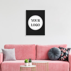 Modern, Minimalist, Elegant & Customisable Canvas Print