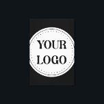 Modern, Minimalist, Elegant & Customisable Canvas Print<br><div class="desc">EVERYONE CAN USE THIS DESIGN.You are free to add,  edit,  or resize the logo,  photo,  text,  and colours as you choose.Many thanks.</div>