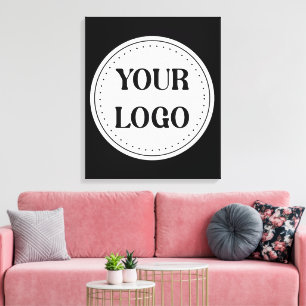 Modern, Minimalist, Elegant & Customisable Canvas Print