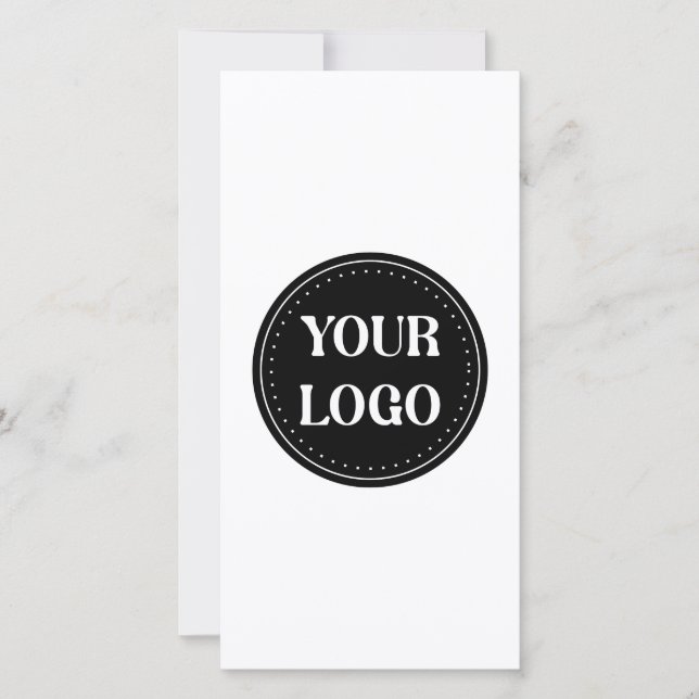 Modern, Minimalist, Elegant & Customisable Holiday Card (Front)