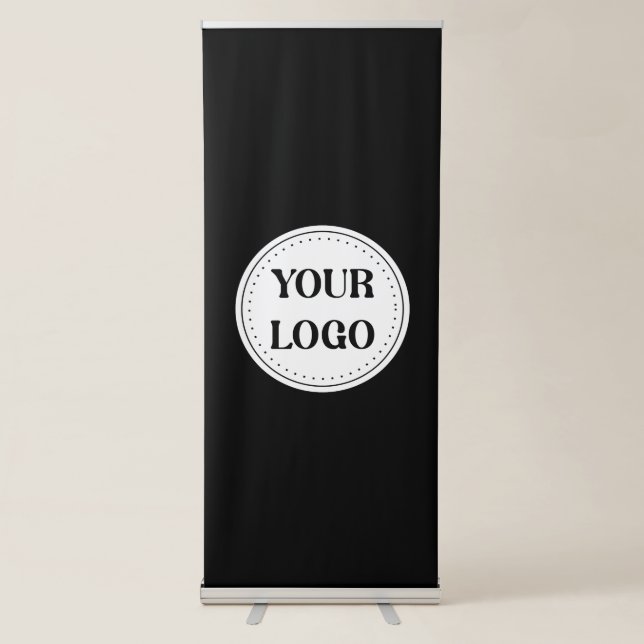 Modern, Minimalist, Elegant & Customisable Retractable Banner (Front)
