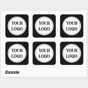 Modern, Minimalist, Elegant & Customisable Square Sticker