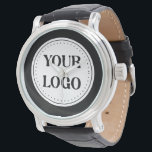 Modern, Minimalist, Elegant & Customisable Watch<br><div class="desc">EVERYONE CAN USE THIS DESIGN.You are free to add,  edit,  or resize the logo,  photo,  text,  and colours as you choose.Many thanks.</div>
