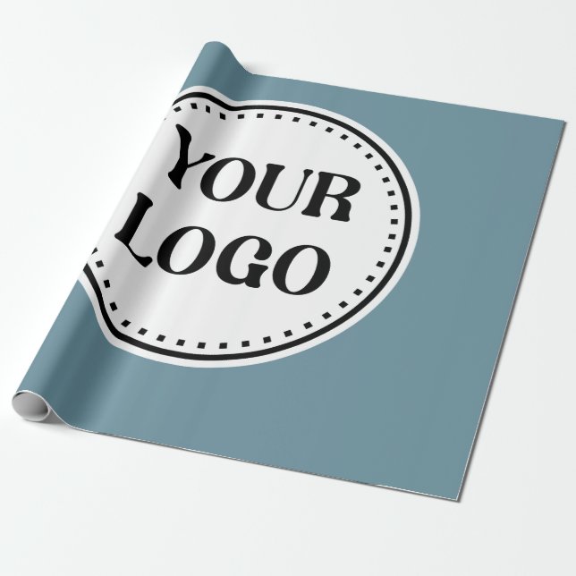 Modern, Minimalist, Elegant & Customisable Wrapping Paper (Unrolled)