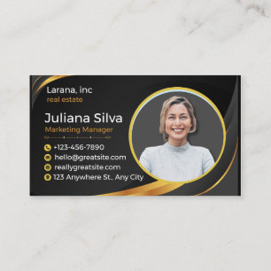 Modern&Minimalist Elegant Professional Business Card