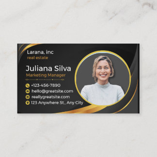 Modern&Minimalist Elegant Professional Business Card