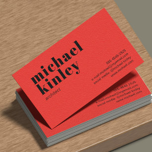 Modern minimalist elegant professional networking business card