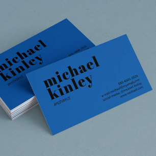 Modern minimalist elegant professional networking business card