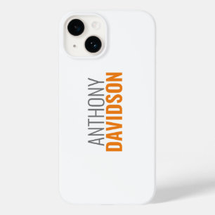 Modern Minimalist Elegant Professional Plain Case-Mate iPhone 14 Case