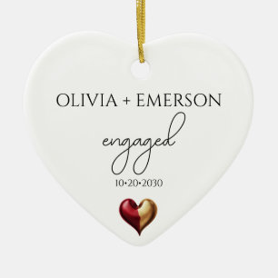 Modern Minimalist Engaged Ceramic Tree Decoration