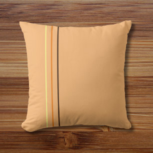 Modern Minimalist Fall Throw Pillow