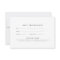 Modern minimalist gift certificate