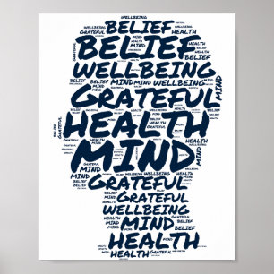 Modern Minimalist Gratitude Wall Art