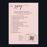 Modern Minimalist I spy wedding game Share photos  Programme<br><div class="desc">Printable Minimalist I Spy Wedding Photo Hunt Game | photo scavenger hunt</div>