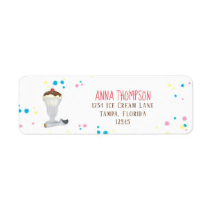 Modern Minimalist Ice Cream Colourful Fun