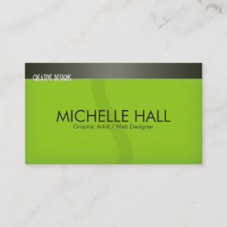 Modern Minimalist III Business Card
