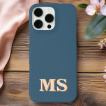 Modern Minimalist Initial Monogram<br><div class="desc">Create your own personalised iPhone Case with custom initial name in modern minimalist typography. Available in a variety of colours and styles.</div>