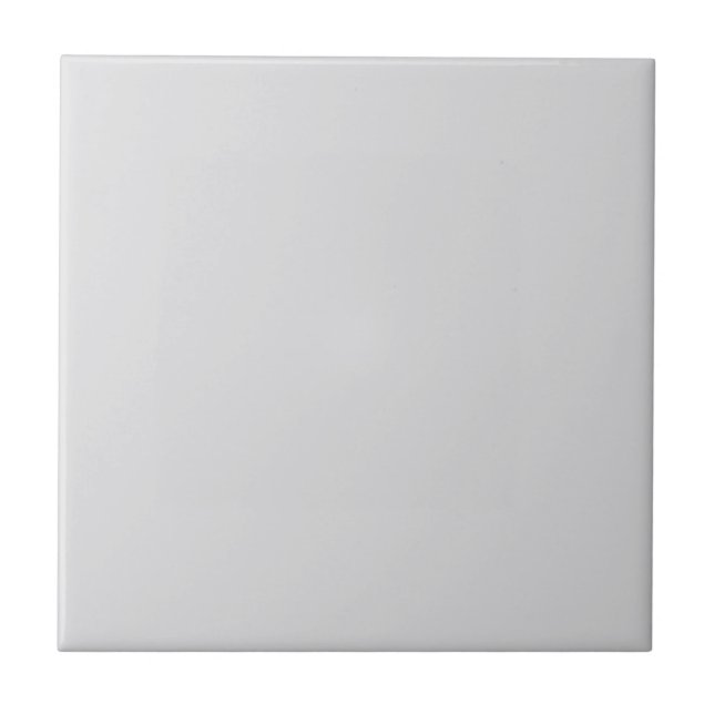 Modern Minimalist Light Grey Tile (Front)