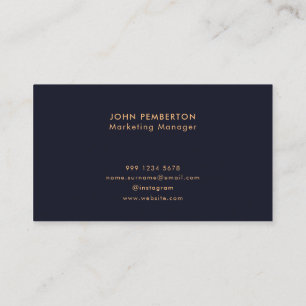 Modern Minimalist Logo   Custom details Business Card