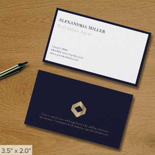 Modern Minimalist Luxury  Business Card