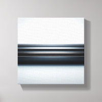 Modern Minimalist Metallic Horizon Art - Abstract