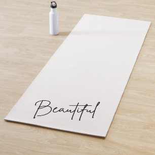 Modern Minimalist - Monochrome Yoga Mat