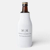 Modern Minimalist Monogram or Add Logo Business
