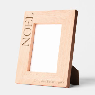 Modern Minimalist NOEL Christmas Laser Etched Frames