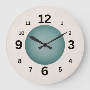 Modern Minimalist nursery clocks