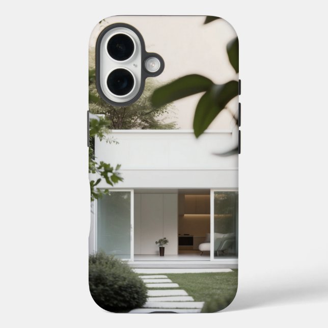 : Modern Minimalist Phone Case Design (Back)