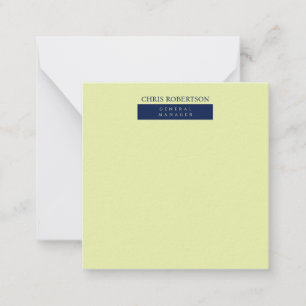 Modern Minimalist Plain Card