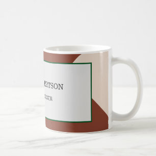 Modern Minimalist Plain Coffee Mug