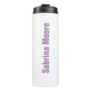 Modern Minimalist Plain Professional Thermal Tumbler