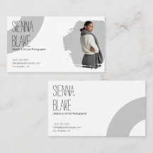Modern Minimalist Portrait Photographer Photo