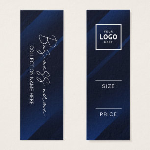 Modern Minimalist Price Hang Tag Card