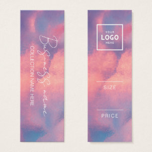 Modern Minimalist Price Hang Tag Card