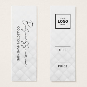 Modern Minimalist Price Hang Tag Card