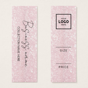 Modern Minimalist Price Hang Tag Card
