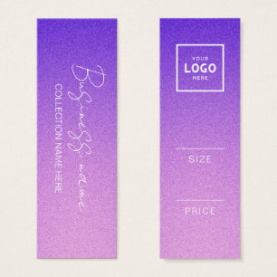 Modern Minimalist Price Hang Tag Card