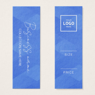 Modern Minimalist Price Hang Tag Card